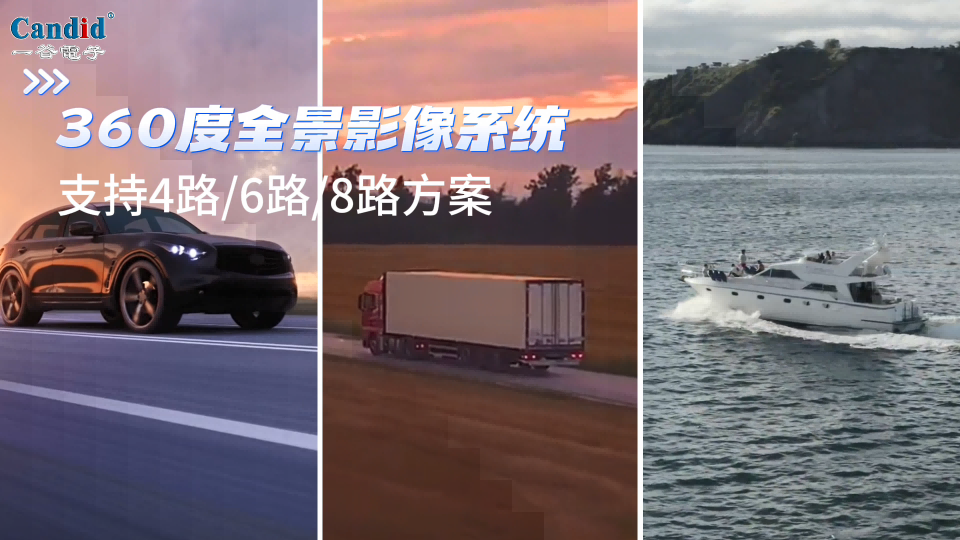 泰谷汽车电子360全景影像系统(4/6/8路方案)