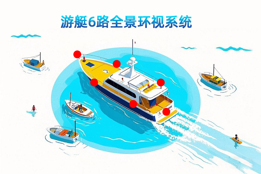 借助6路环视方案，提升海上交通的安全性
