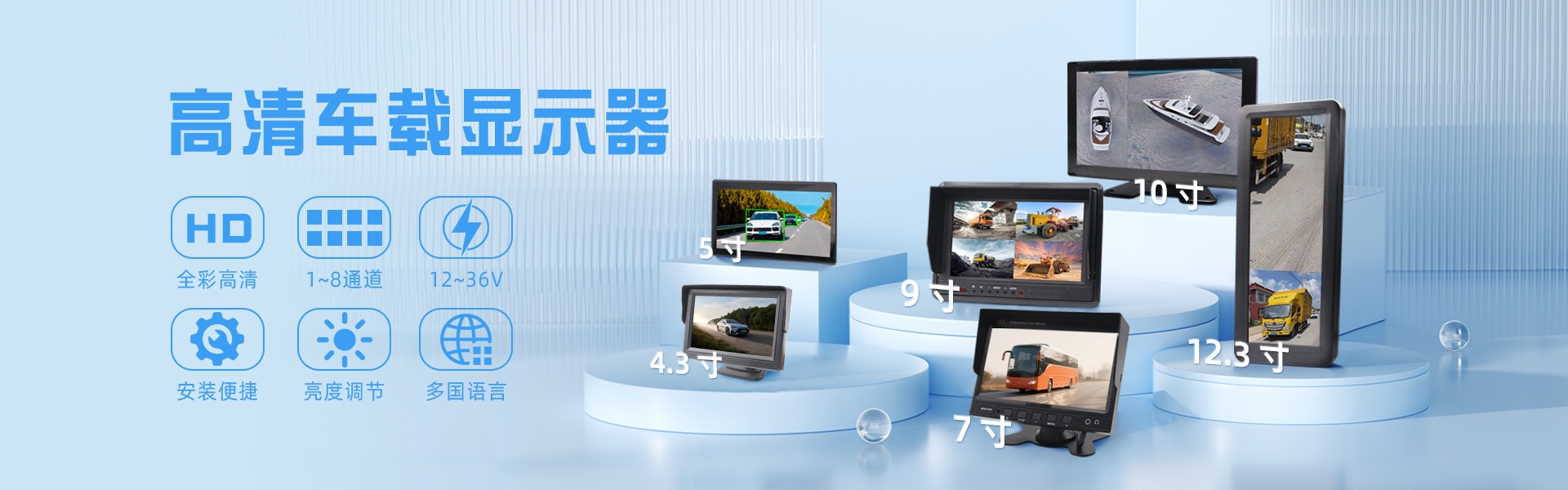 高清车载显示器