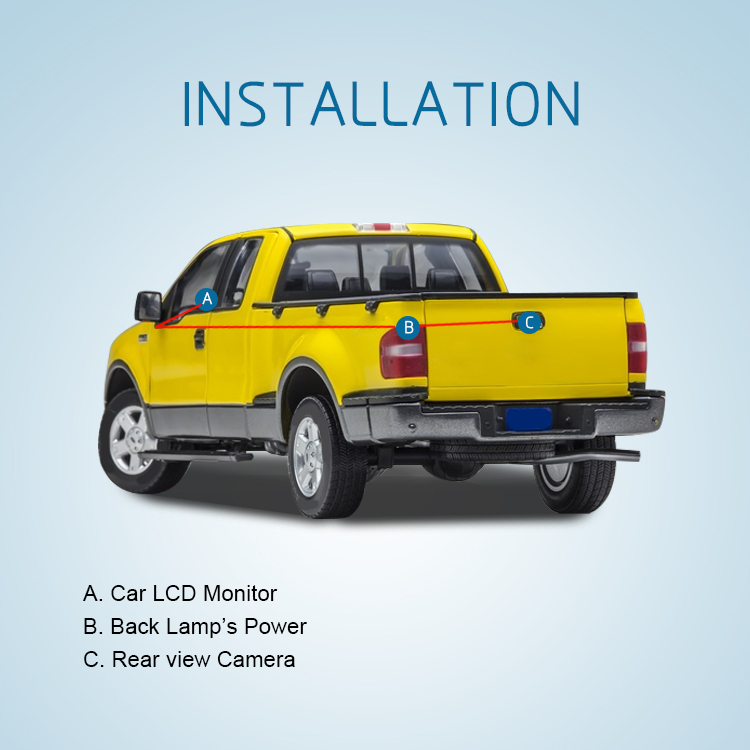 丰田坦途外拉手摄像头（T-098）